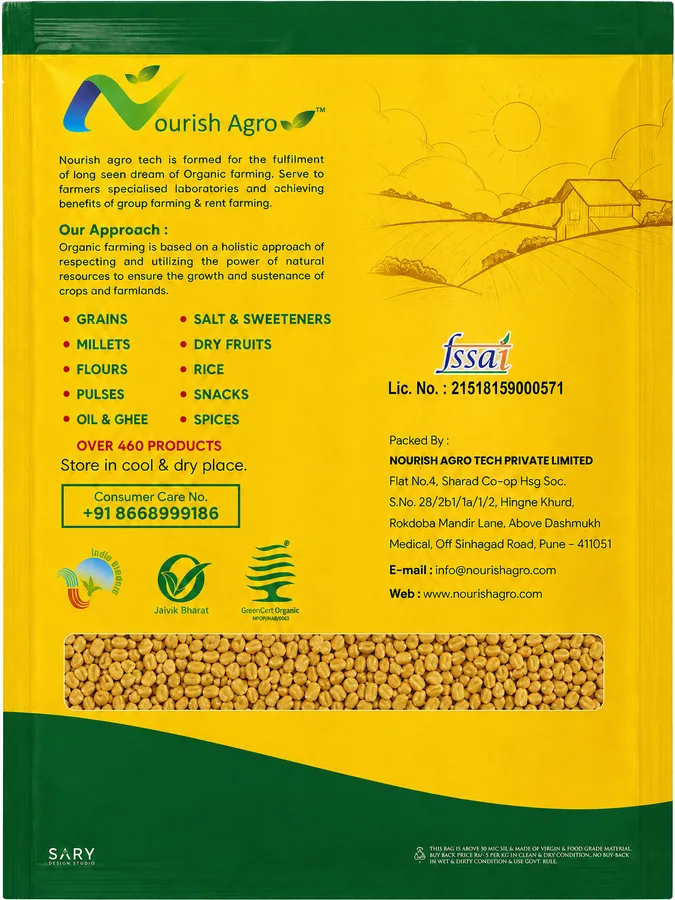 Fenugreek - back of pack