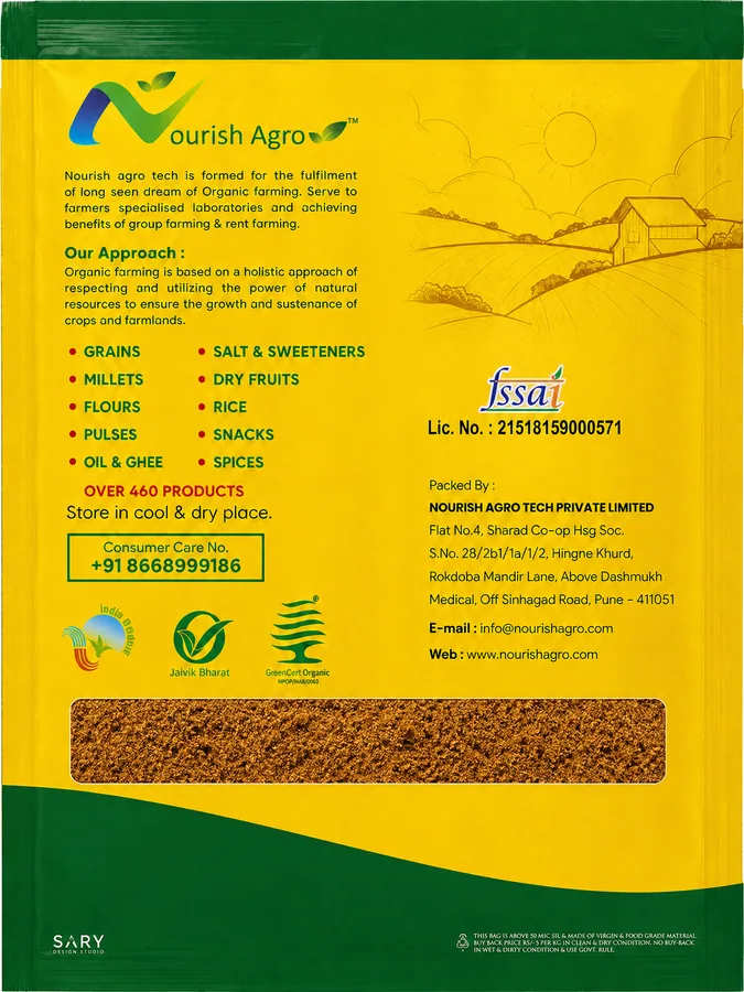 Goda Masala - back of pack