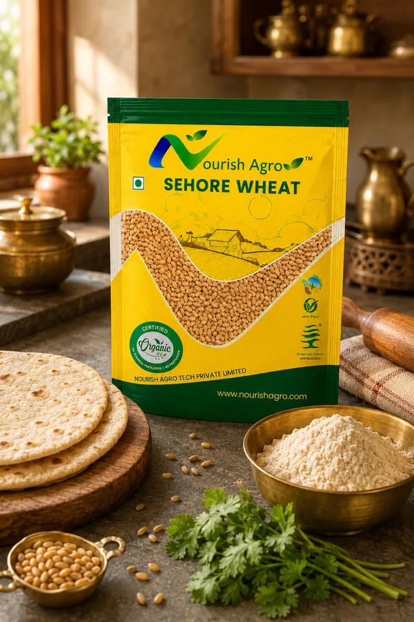 Sehore Wheat - back of pack