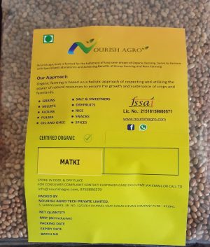 Nourish Matki 500gm