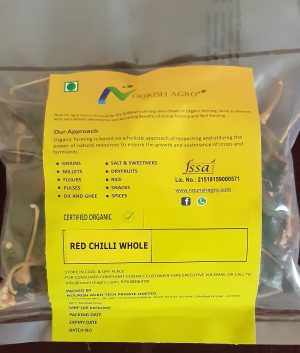 Nourish Red Chili Whole 200gm